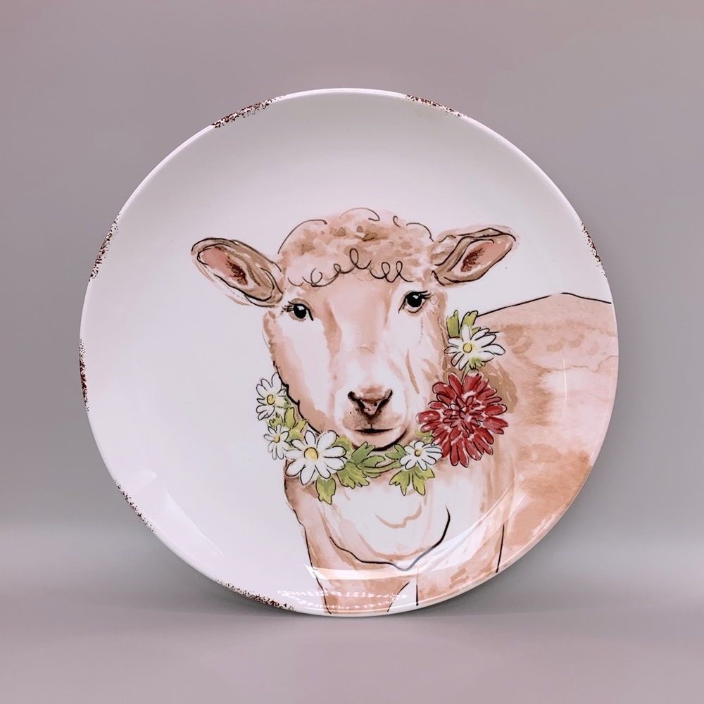 Collectible Ceramic plate with the SHEEP image - Spring 2022 collection